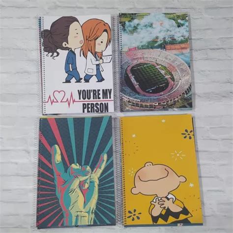 Cuaderno A4 Snoopy Charlie Brown Anotador Hoja Universitario En Venta