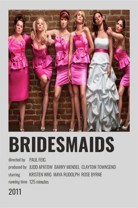 Bridesmaids Movie Cover