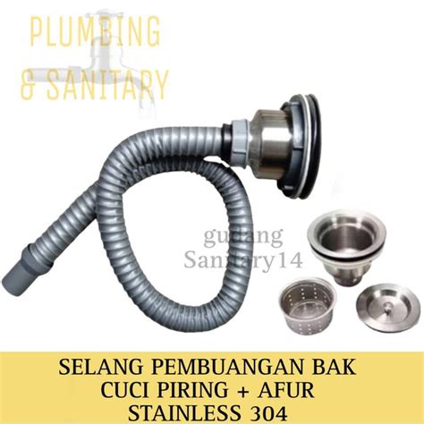 Jual Selang Afur Flexible Pembuangan Bak Cuci Piring Selang Pembuangan