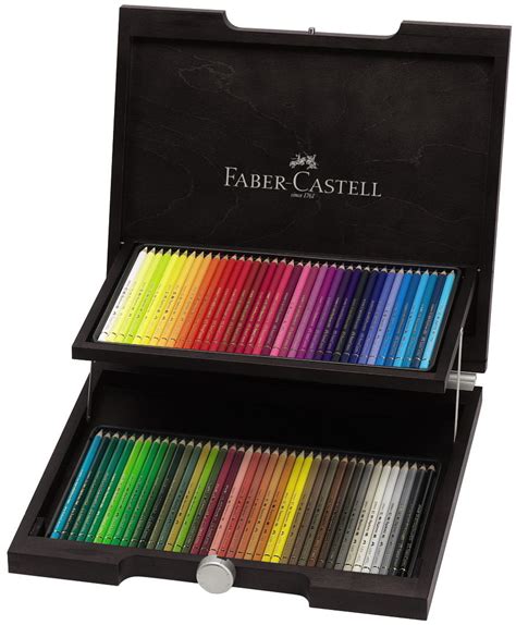 Polychromos Kredki Zestaw Kolor W Kaseta Drewniana Faber Castell