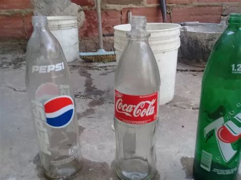 Botellas De Vidrio De Pepsi Sprite Y Seven En Venta En La Plata Bs