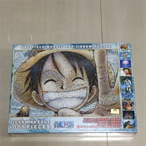 One Piece Mosaic Art Jigsaw Puzzle Luffy 1000pcs Hobbies Toys