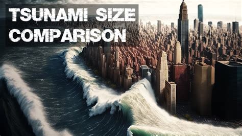 Tsunami Size Comparison Youtube