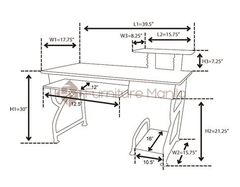 134 Computer Table | Furniture Manila