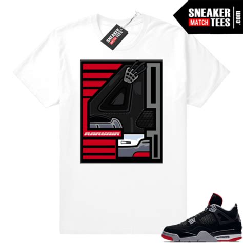 Sneaker Match Jordan Bred Tees Jordan Match Clothing Shop