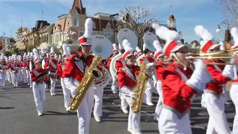 Whs Marching Band At Disney Youtube