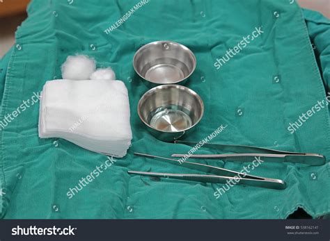 Surgical Instruments Set Debridement Wound Stock Photo 538162141 ...