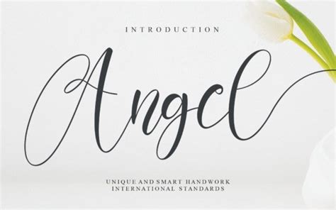 Angel Calligraphy Font