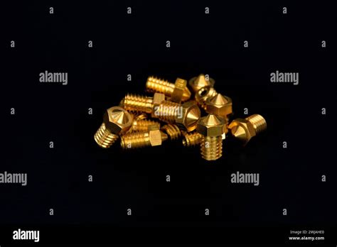 D Printer Part Brass Extrusion Nozzles For D Printing Machine On