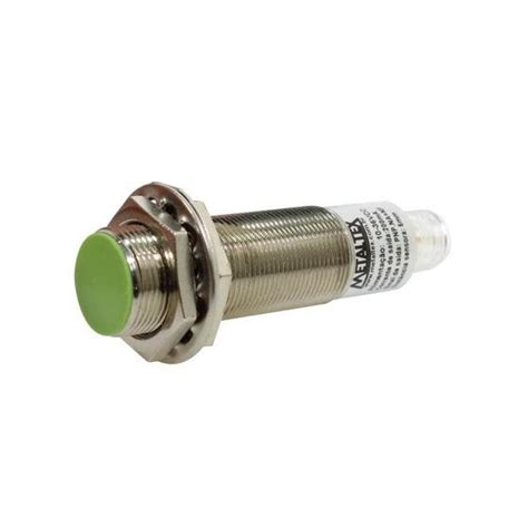 Sensor Indutivo Faceado M18 5mm 10 30VCC 1NA 1NF PNP Por Conector