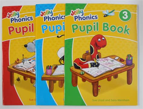 Jolly Phonics Pupil Books Volumes 1 2 3 By Sue Lloys Sara Wernham 2020