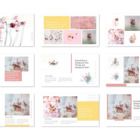 Flowers - Powerpoint Presentation Template – MasterBundles