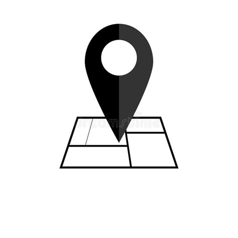 Icono Del Indicador Del Mapa Símbolo De Ubicación De Gps Diseño Plano