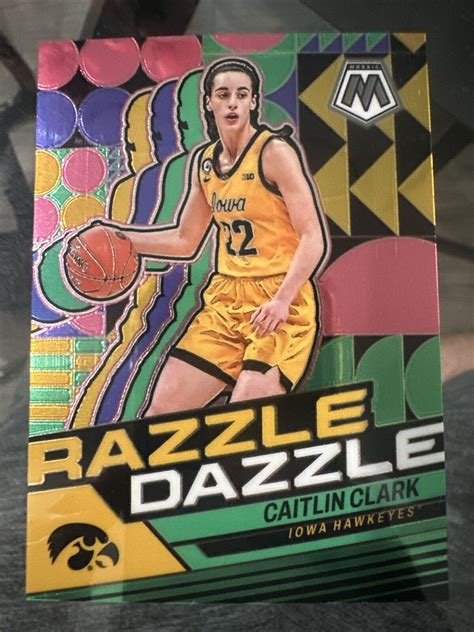 Caitlin Clark Panini Collection Mosaic Razzle Dazzle Insert Rc