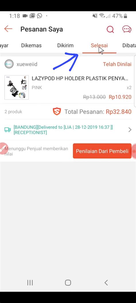 Cara Mencari Membeli Barang Yang Dulu Pernah Dibeli Di Shopee