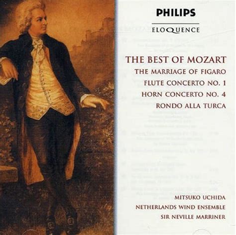 The Best Of Mozart Netherlands Wind Ensemble Mitsuko Uchida Sir