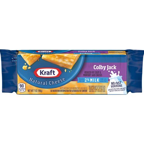 Colby JAck 2% 7oz - Kraft Natural Cheese