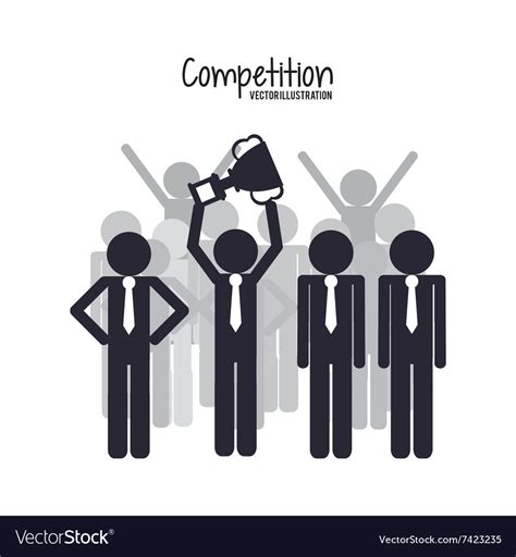 Competition Icon Design Royalty Free Vector Image