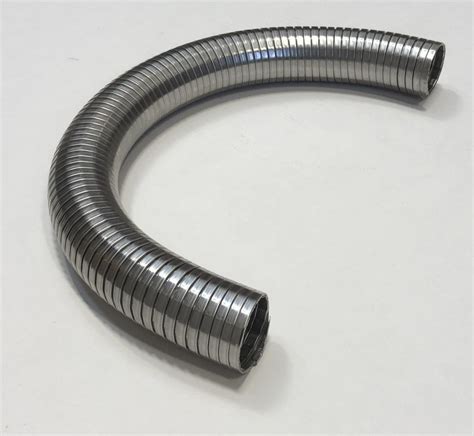 Jetex Exhausts Ltd – Flexible polylock tubing 500mm [1.5 inch] [stainless steel]