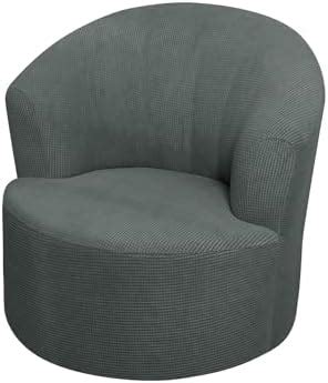 Amazon Yocover Stretch Swivel Barrel Chair Cover Modern Swivel