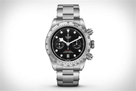 TUDOR Heritage Black Bay Chrono Watch | Uncrate