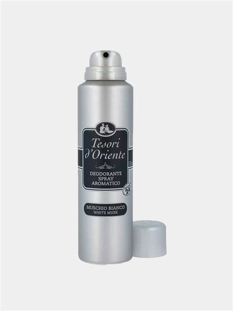 Парфюмированный дезодорант-aэрозоль Tesori d’Oriente White Musk | отзывы