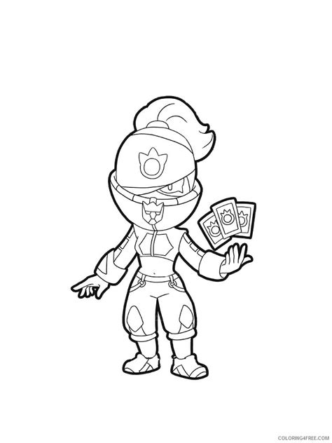 Tara Coloring Pages Games Tara Brawl Stars 5 Printable 2021 209