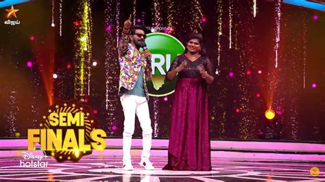 Mr Mrs Chinnathirai Season Semi Finale Round Youtube