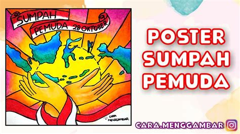 Poster Bertema Sumpah Pemuda – Sketsa