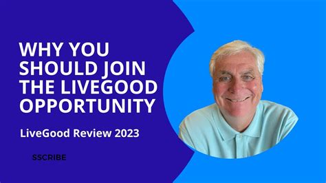 Why You Should Join Livegood Opportunity Livegood Review Youtube