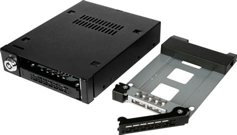 Icy Dock Mb Sk B Tougharmor Full Metal X Inch Hot Swap Sata Sas Hdd Ssd Mobile Rack