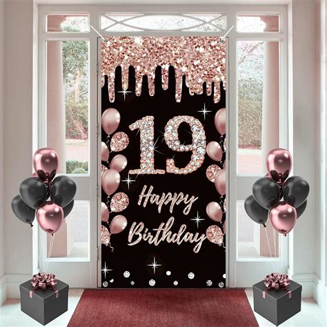 Amazon Th Birthday Decoration For Girls Happy Th Birthday