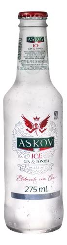 Bebida Askov Ice Gin Tonica Long Neck Ml