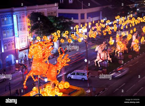 chinese new year celebration in Singapore Stock Photo - Alamy