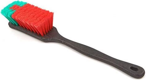 Vikan 522252 Vehicle Brush With Long Handle Soft Split Black 420 Mm