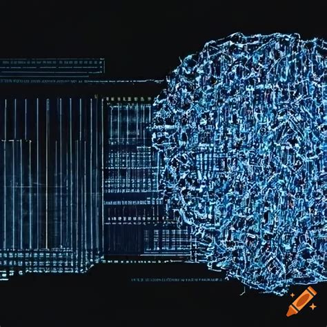 Schematic Of A Neural Network Architecture On Craiyon