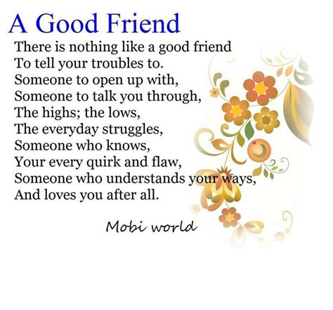 Friend Poem 1 Inspirational Friend Quotes Friendship Poems