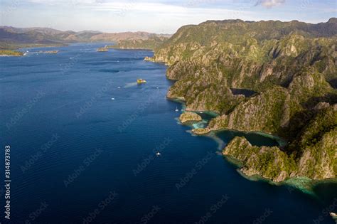 Coron Island, Palawan, Philippines: Twin Lagoon Stock Photo | Adobe Stock