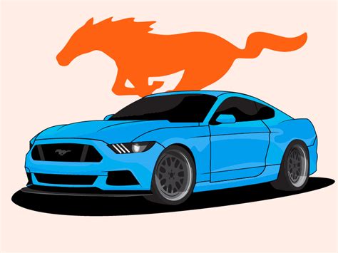 Mustang In 2024 Mustang Art Mustang Drawing Mustang