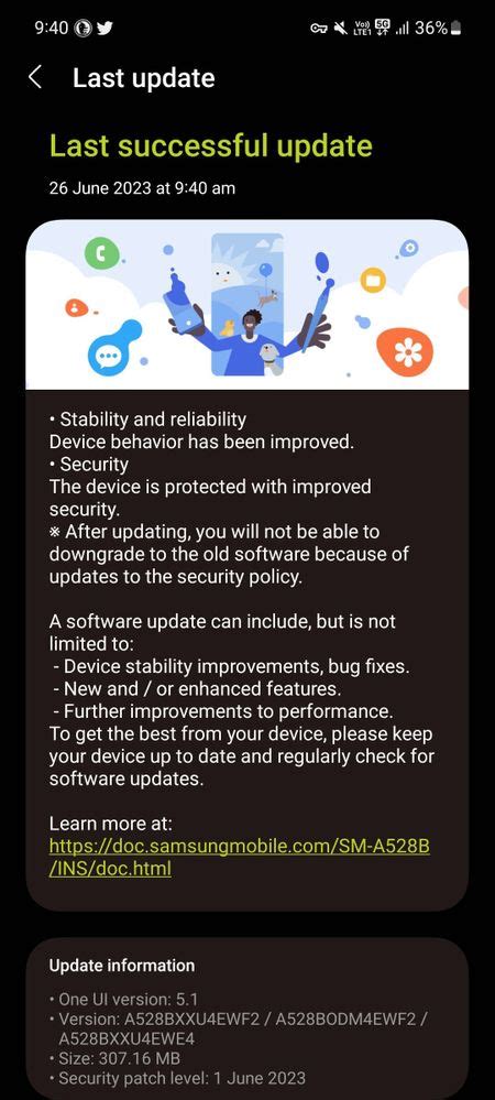 Samsung Galaxy A52s 5g June Security Patch Update Samsung Members