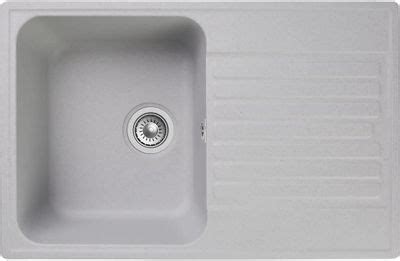 Кухонная мойка GRANFEST Quarz GF-Z78, кварц, 73.6см х 47.6см, серый [gf ...