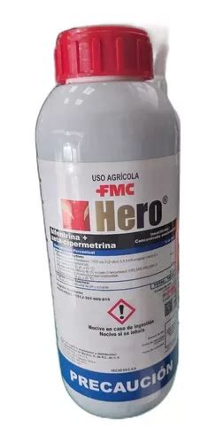 Hero Fmc Bifentrina zeta cipermetrina 1 Litro Envío gratis