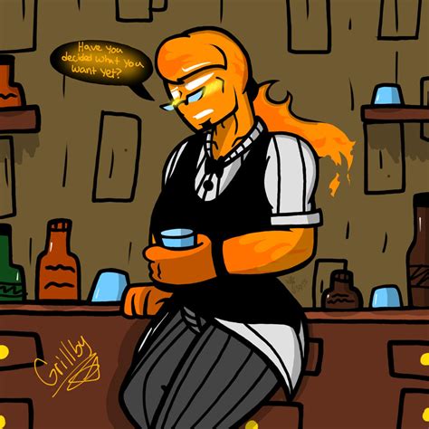 Grillby Undertale By Artmama113 On Deviantart