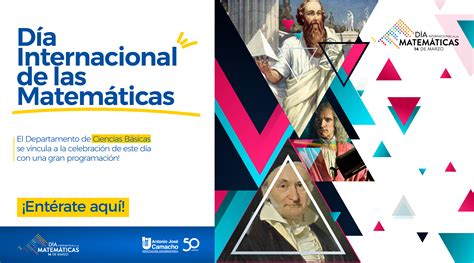 Día Internacional De Las Matemáticas Docente