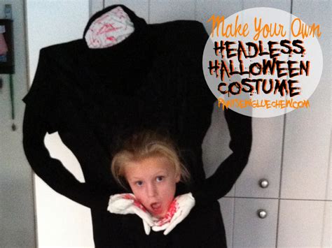 Headless halloween costume - PaintSewGlueChew