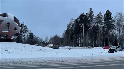 Skadade Föraren Misstänks För Brott Efter Olyckan Vid Rostbollen P4