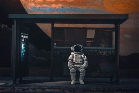 Dreamlike Astronaut Photoshop Manipulation