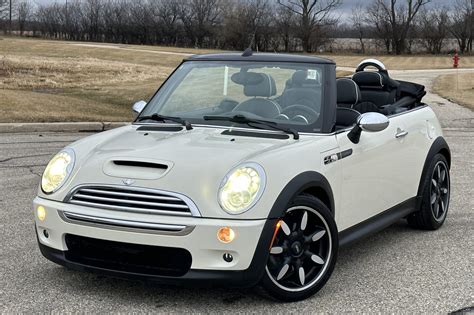 No Reserve 44k Mile 2008 Mini Cooper S Convertible Sidewalk 6 Speed