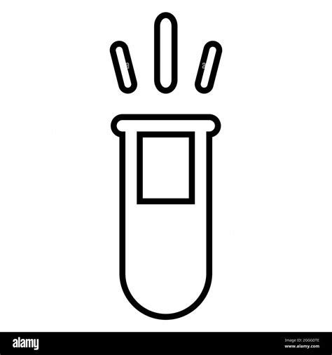 Icon Vector Of Vials Line Style Simple Illustration Editable