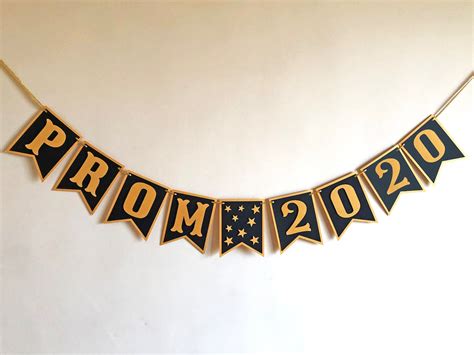 Prom Banner Prom Decorations Prom 2020 High School Junior Senior